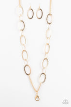 Load image into Gallery viewer, Glimmer Goals - Gold - Lanyard - Paparazzi