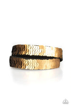 Load image into Gallery viewer, Under the Sequins - Gold and Black