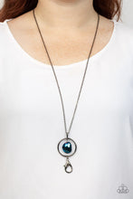 Load image into Gallery viewer, Hands-Down Dazzling - Blue - Paparazzi Lanyard