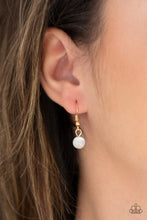 Load image into Gallery viewer, Nightcap and Gown - Gold - Lanyard - Paparazzi