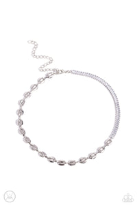 Dream Duo - White Choker - Paparazzi