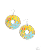 Load image into Gallery viewer, Embroidered Elegance - Yellow - Paparazzi