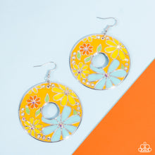 Load image into Gallery viewer, Embroidered Elegance - Yellow - Paparazzi