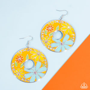Embroidered Elegance - Yellow - Paparazzi