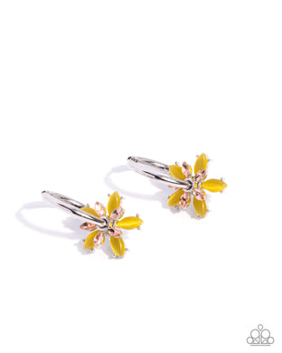 Floral Freedom - Multi - Hinge Hoop - Paparazzi