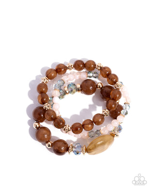 Cheerful Collection - Brown - Paparazzi