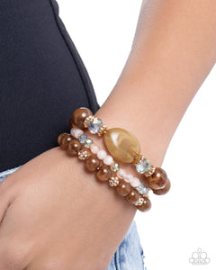 Cheerful Collection - Brown - Paparazzi