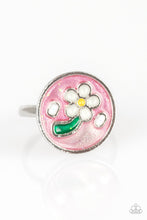 Load image into Gallery viewer, Starlet Shimmer - Painted Flower Ring - Paparazzi