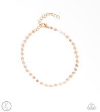 Load image into Gallery viewer, Beach Shimmer - Rose Gold Anklet