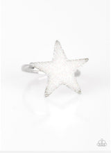 Load image into Gallery viewer, Starlet Shimmer - Glitter Star Ring - Paparazzi