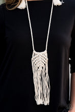 Load image into Gallery viewer, Macrame Mantra - White - Paparazzi