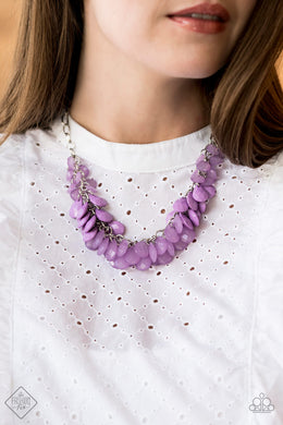 Colorfully Clustered - Purple - Paparazzi