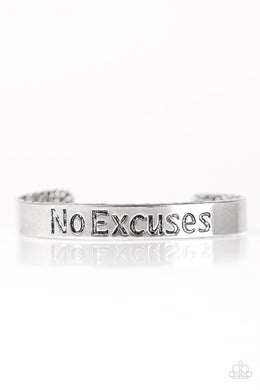 No Excuses - Silver - Paparazzi