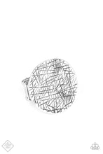 Load image into Gallery viewer, Lined Up - Silver - Ring - Paparazzi