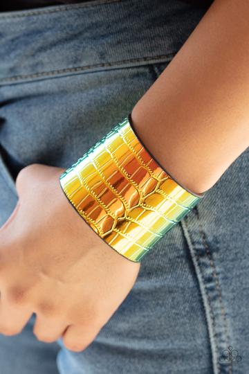 Chroma Croc - Multi - Rainbow - Paparazzi