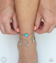 Load image into Gallery viewer, Earthy Explorer - Blue Anklet - Paparazzi
