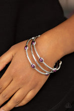Load image into Gallery viewer, Bangle Belle - Purple - Paparazzi