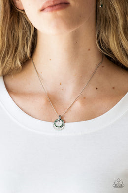 Front and CENTERED - Green - Paparazzi