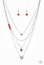 Load image into Gallery viewer, Gypsy Heart - Red - Paparazzi