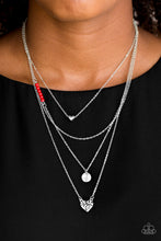 Load image into Gallery viewer, Gypsy Heart - Red - Paparazzi