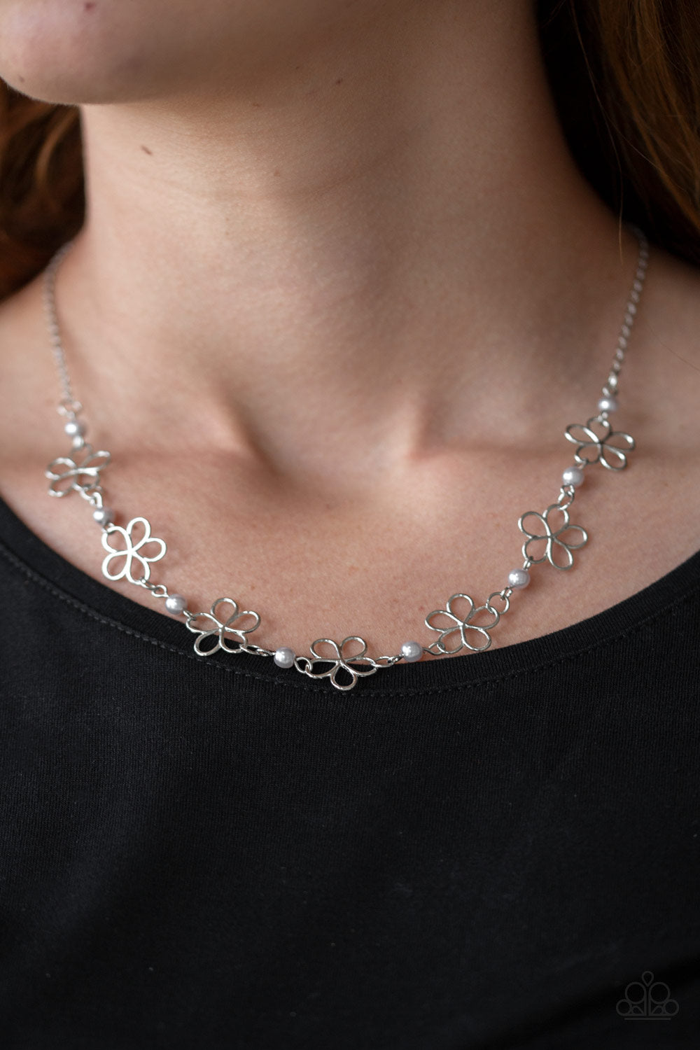 Always Abloom - Silver - Paparazzi