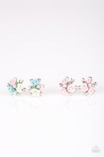 Load image into Gallery viewer, Starlet Shimmer - Resin Flower Bouquet Earrings - Paparazzi