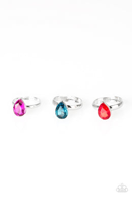 Starlet Shimmer - Teardrop Rhinestone Ring