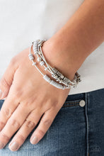 Load image into Gallery viewer, Tribal Spunk - Silver - Paparazzi