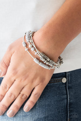Tribal Spunk - Silver - Paparazzi