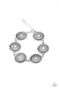 Funky Flower Child - White - Paparazzi