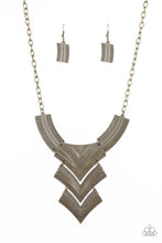 Load image into Gallery viewer, Fiercely Pharaoh - Brass - Paparazzi