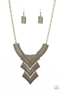 Fiercely Pharaoh - Brass - Paparazzi