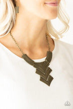 Load image into Gallery viewer, Fiercely Pharaoh - Brass - Paparazzi