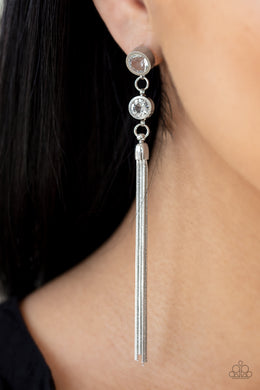 Tassel Twinkle - White - Paparazzi