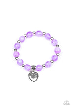 Load image into Gallery viewer, Starlet Shimmer Heart Charm &quot;Love&quot; Bracelet