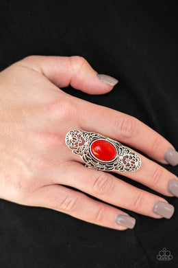 Flair for the Dramatic - Red - Paparazzi