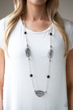 Load image into Gallery viewer, Crystal Charm - Black - Paparazzi