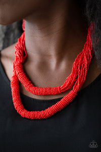 Right As RAINFOREST - Red - Paparazzi