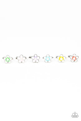 Starlet Shimmer Flower with Pearl Ring