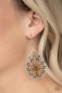 Flowering Finery - Orange