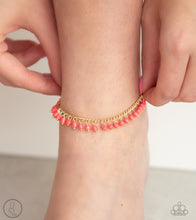 Load image into Gallery viewer, Mermaid Mix - Orange Anklet