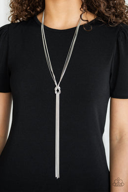 Forget Me KNOT - Silver - Paparazzi