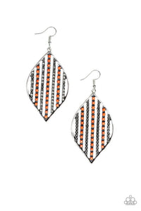 Leaf Motif - Orange - Paparazzi