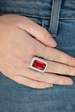 A Grand STATEMENT-MAKER - Red - Paparazzi