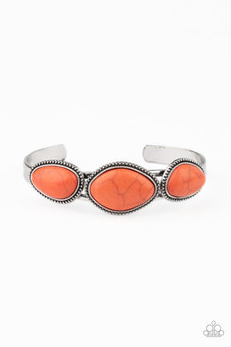 Stone Solace - Orange - Paparazzi