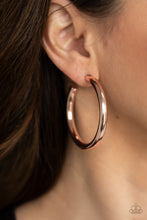 Load image into Gallery viewer, Hoop Hustle - Rose Gold - Paparazzi