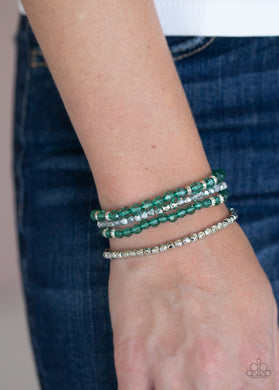 Crystal Crush - Green - Paparazzi