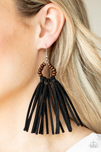 Easy To PerSUEDE - Black - Paparazzi