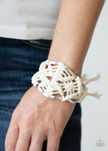 Load image into Gallery viewer, Macrame Mode - White - Paparazzi