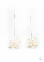 Load image into Gallery viewer, Swing Big Earrings - White - Paparazzi
